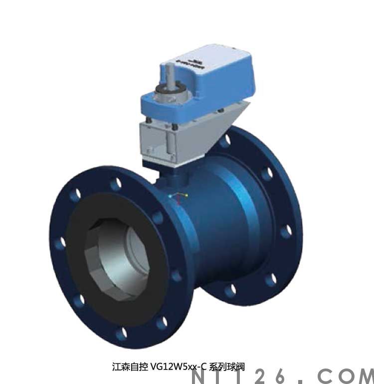 江森整体法兰式二通球阀VG12W5XX-C系列安装说明